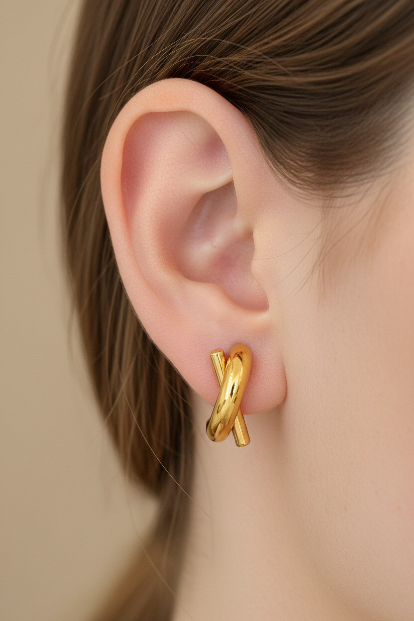 Mayorista Ella Ella - PENDIENTES DE ACERO INOXIDABLE