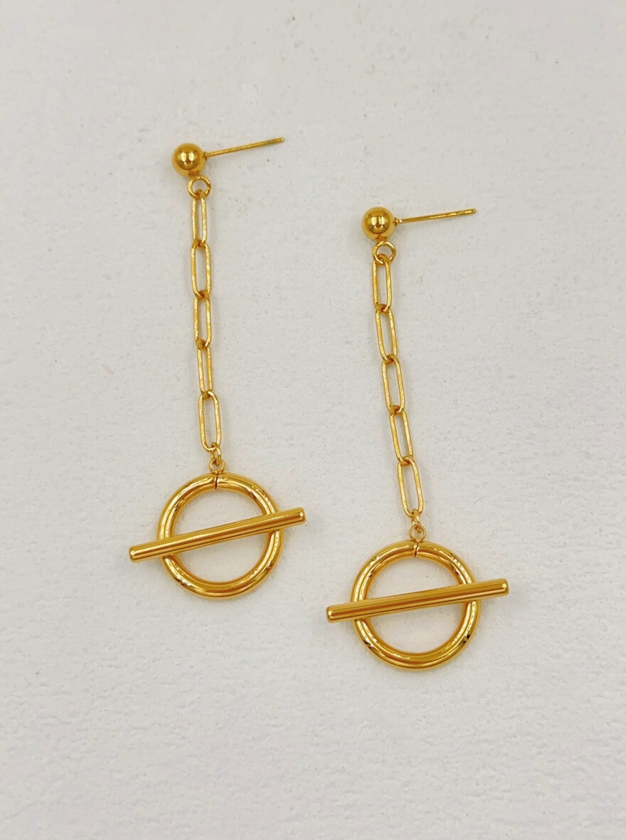 Wholesaler Ella Ella - STAINLESS STEEL EARRING