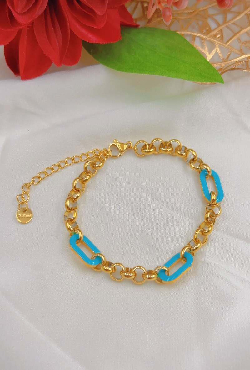 Mayorista Ella Ella - PULSERA DE ACERO INOXIDABLE
