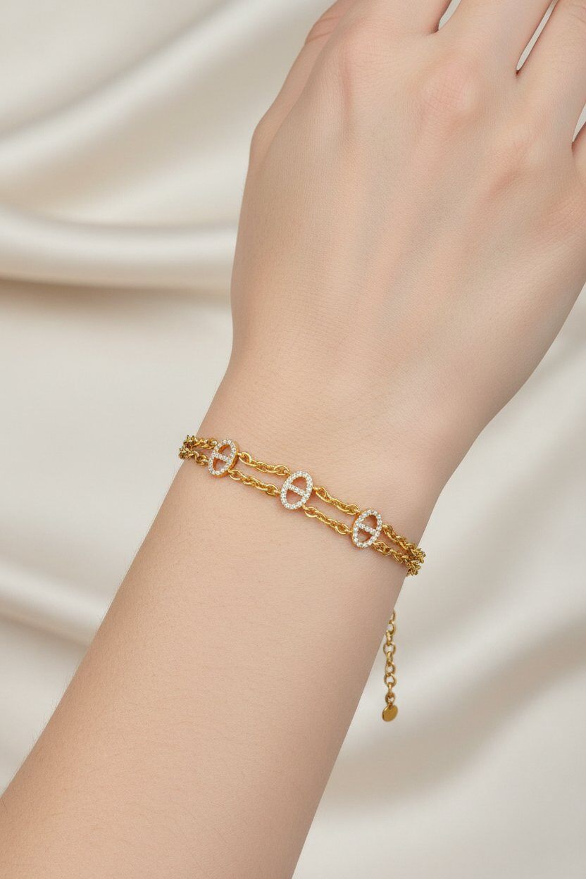 Mayorista Ella Ella - PULSERA DE ACERO INOXIDABLE