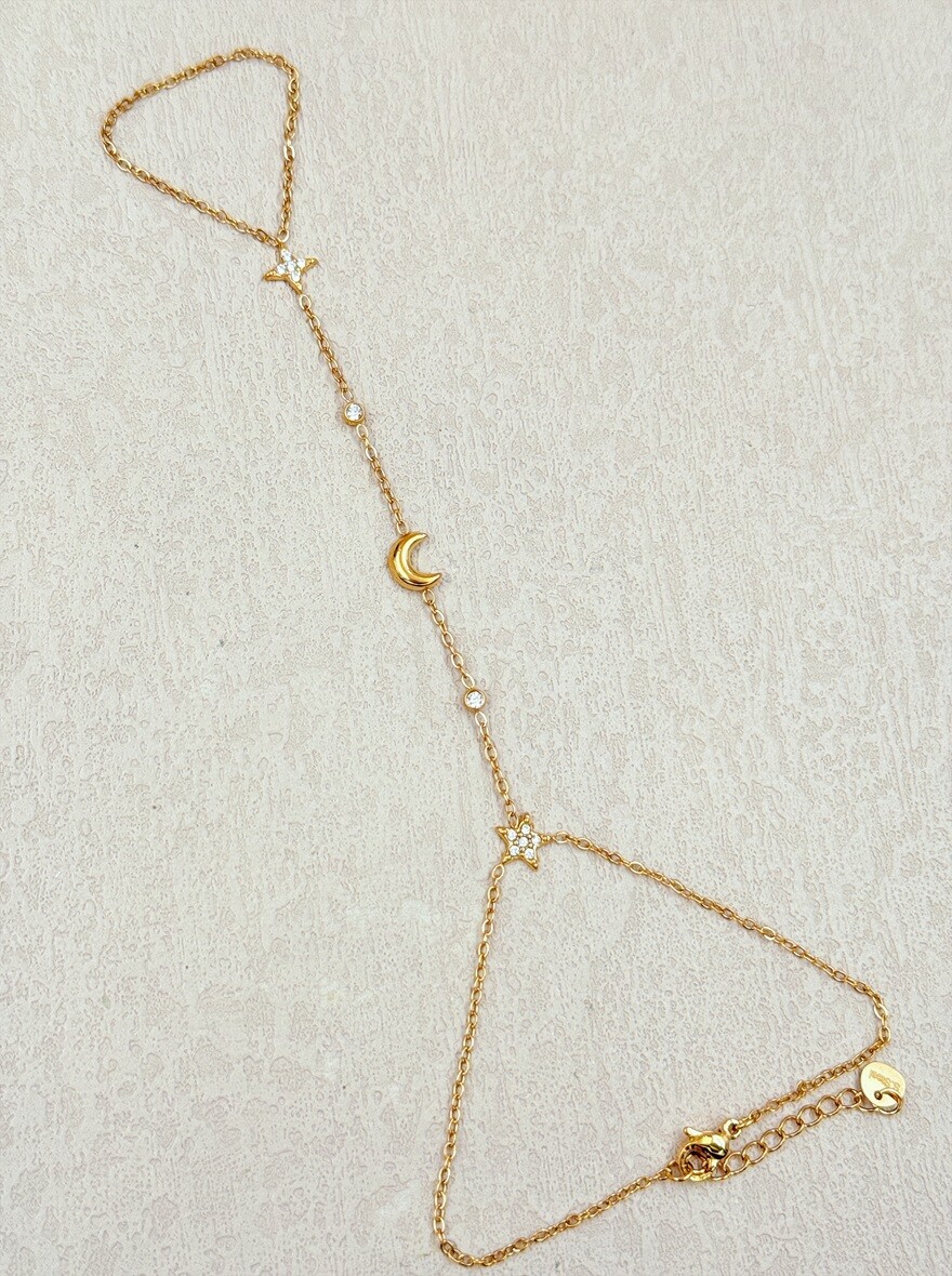 Mayorista Ella Ella - PULSERA DE CADENA DE MANO EN ACERO INOXIDABLE