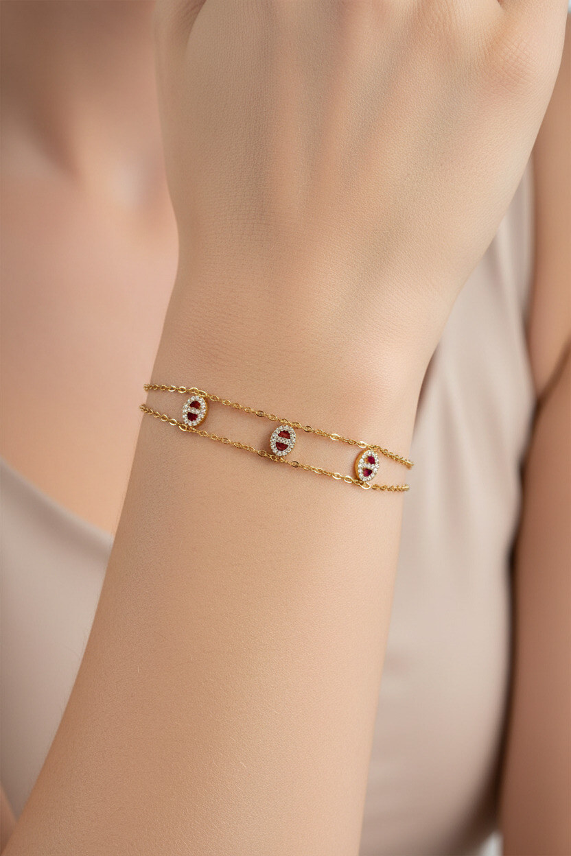 Mayorista Ella Ella - PULSERA DE ACERO INOXIDABLE