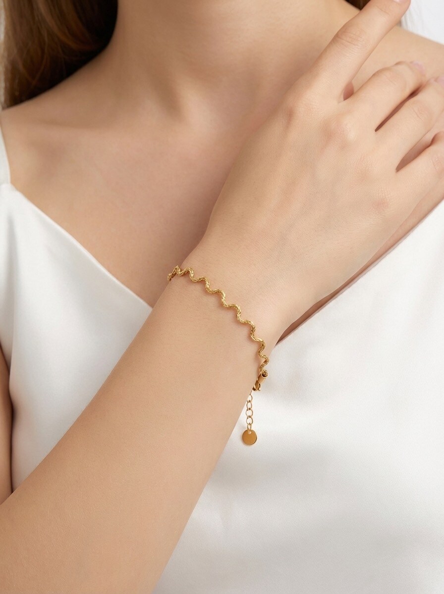 Mayorista Ella Ella - PULSERA DE ACERO INOXIDABLE