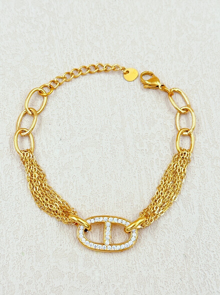 Mayorista Ella Ella - PULSERA DE ACERO INOXIDABLE