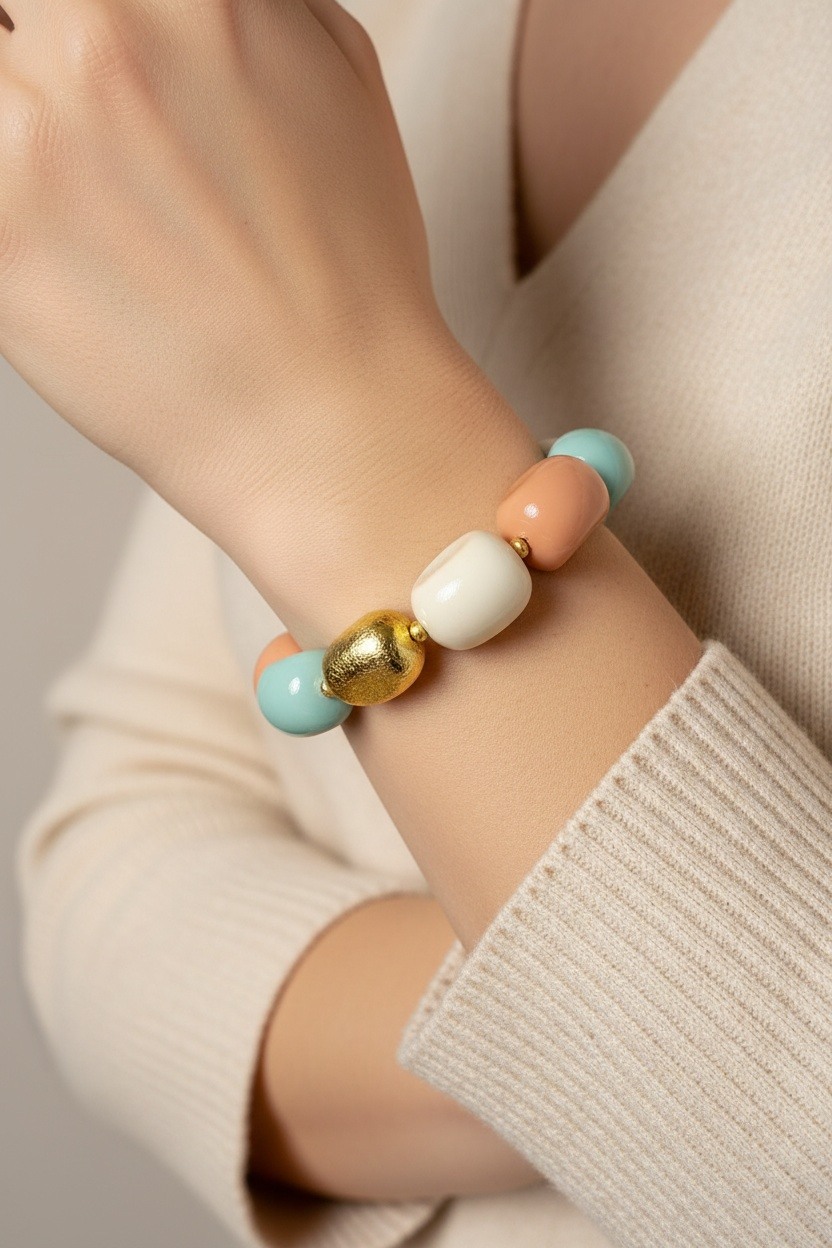 Grossista Ella Ella - BRACCIALE ELASTICO FANTASIA