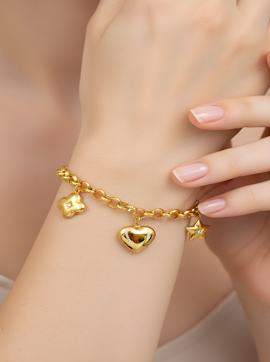 Grossista Ella Ella - BRACCIALE IN ACCIAIO INOSSIDABILE