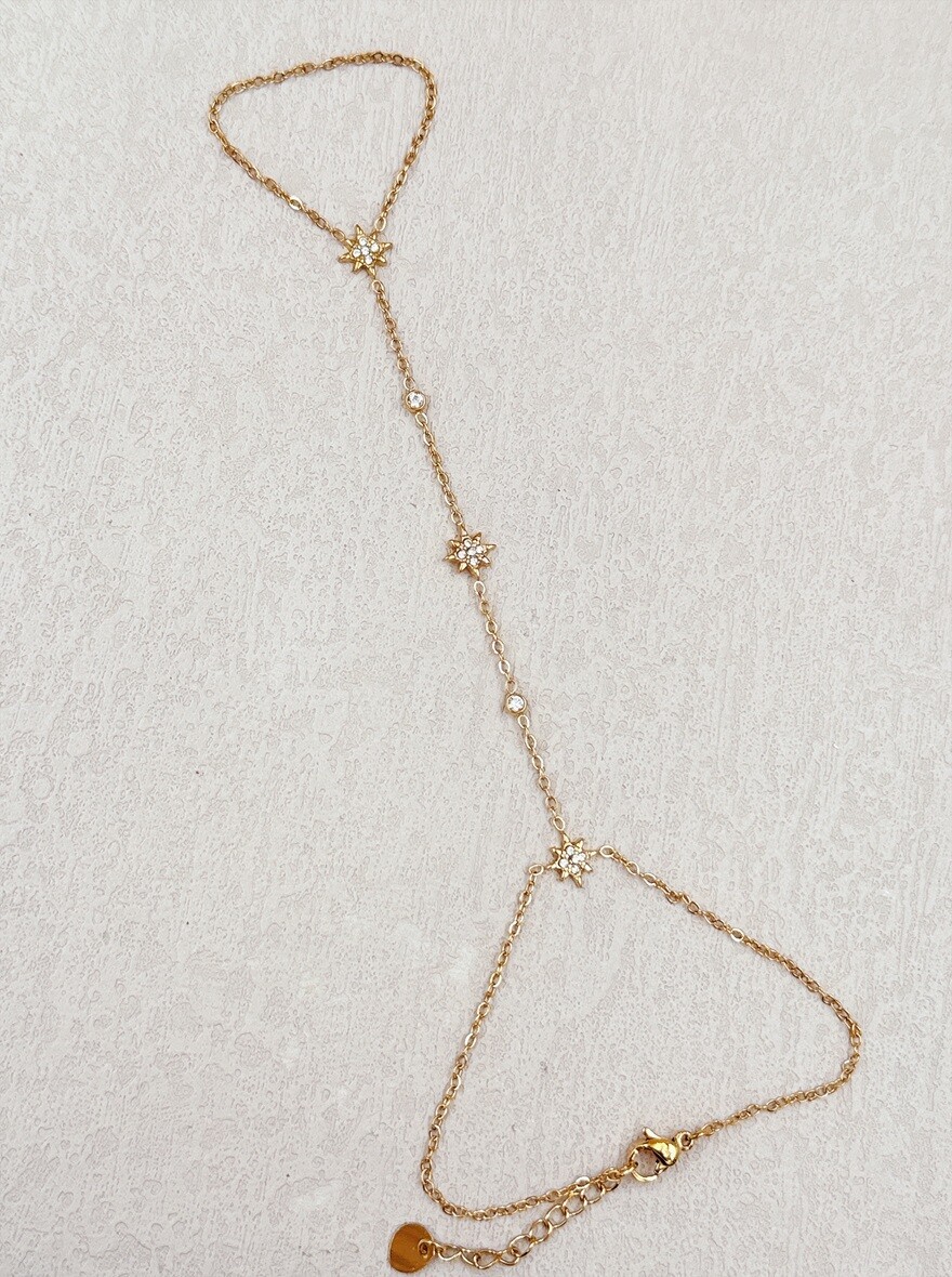 Mayorista Ella Ella - PULSERA DE CADENA DE MANO EN ACERO INOXIDABLE