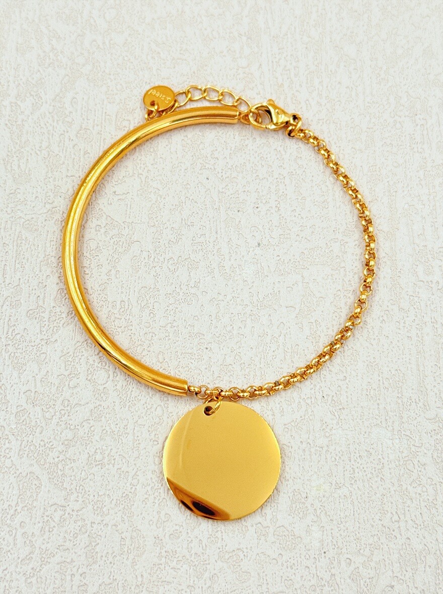 Mayorista Ella Ella - PULSERA DE ACERO INOXIDABLE