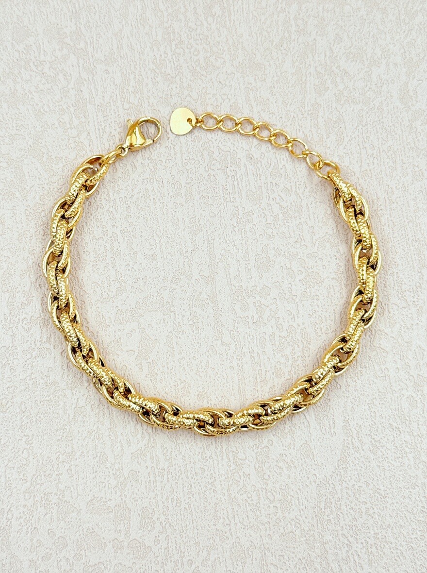 Mayorista Ella Ella - PULSERA DE ACERO INOXIDABLE