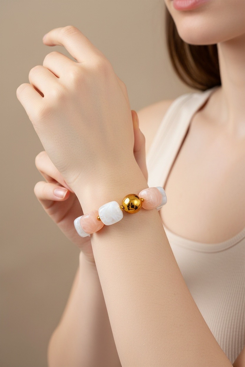 Grossista Ella Ella - BRACCIALE ESTENSIBILE IN RESINA IN ACCIAIO INOX