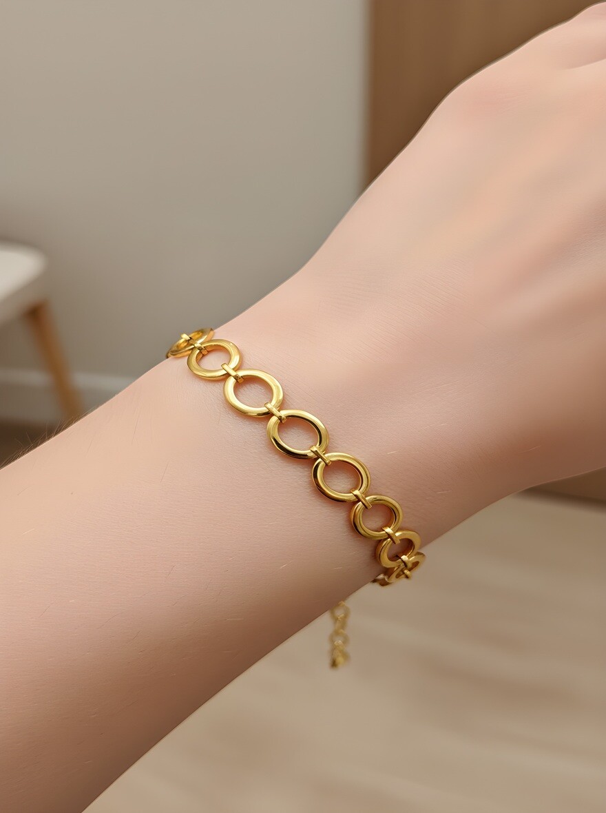 Mayorista Ella Ella - PULSERA DE ACERO INOXIDABLE