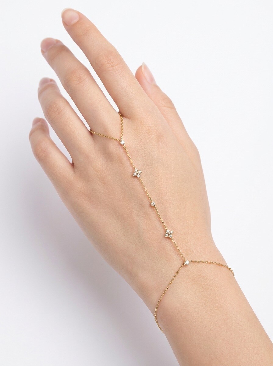 Mayorista Ella Ella - PULSERA DE CADENA DE MANO EN ACERO INOXIDABLE