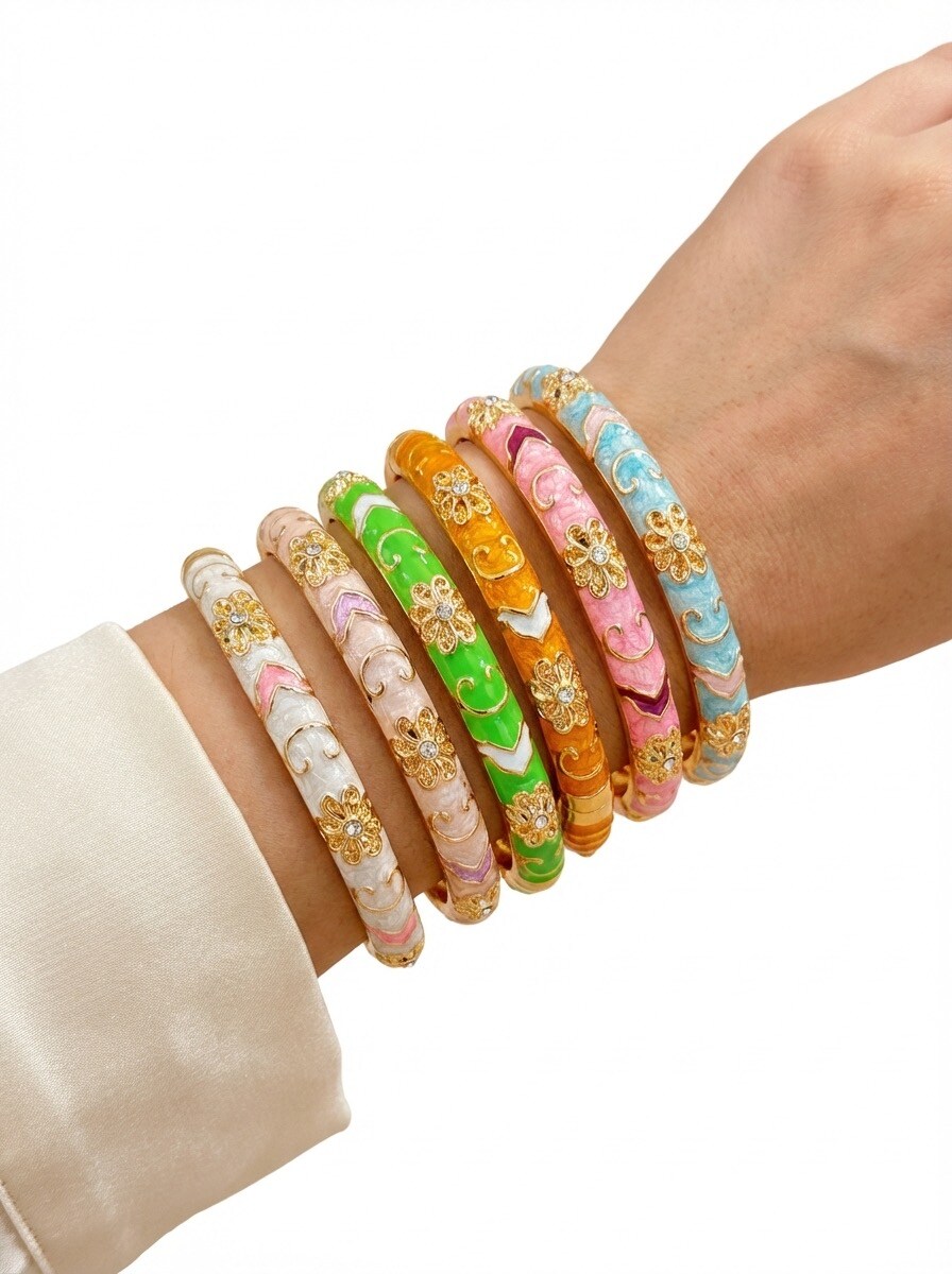 Mayorista Ella Ella - PULSERA RÍGIDA FANTASÍA