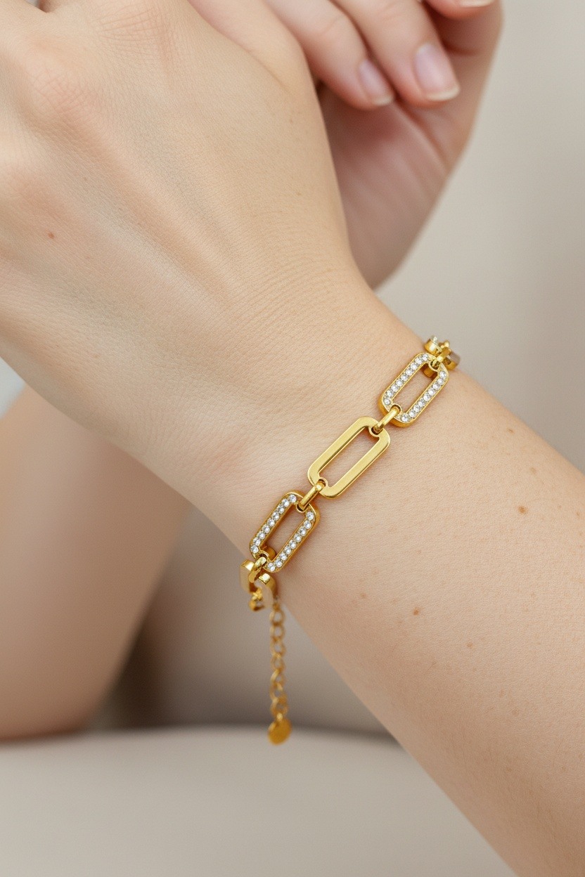 Mayorista Ella Ella - PULSERA DE ACERO INOXIDABLE