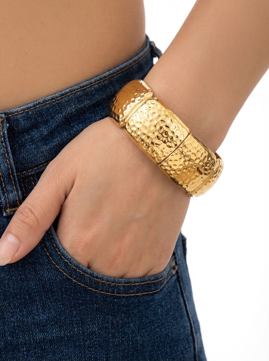 Grossista Ella Ella - BRACCIALE RIGIDO IN ACCIAIO INOSSIDABILE