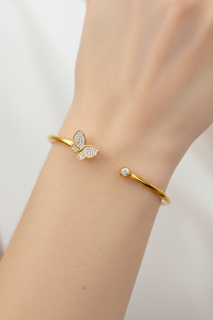 Mayorista Ella Ella - PULSERA RÍGIDA DE ACERO INOXIDABLE