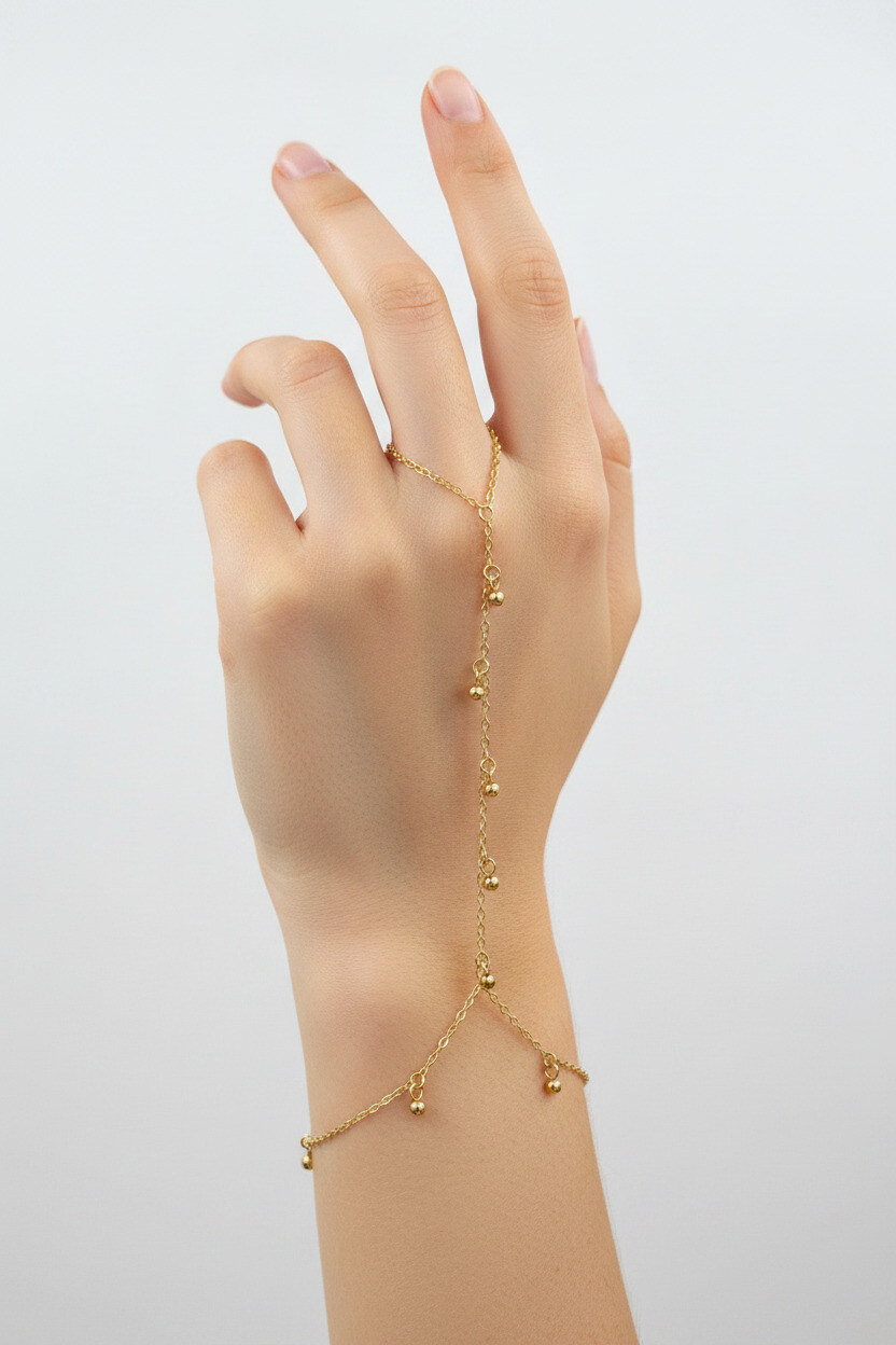 Mayorista Ella Ella - PULSERA DE CADENA DE MANO EN ACERO INOXIDABLE