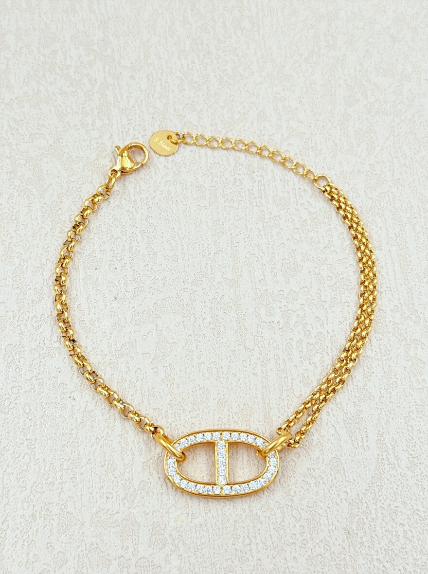 Mayorista Ella Ella - PULSERA DE ACERO INOXIDABLE