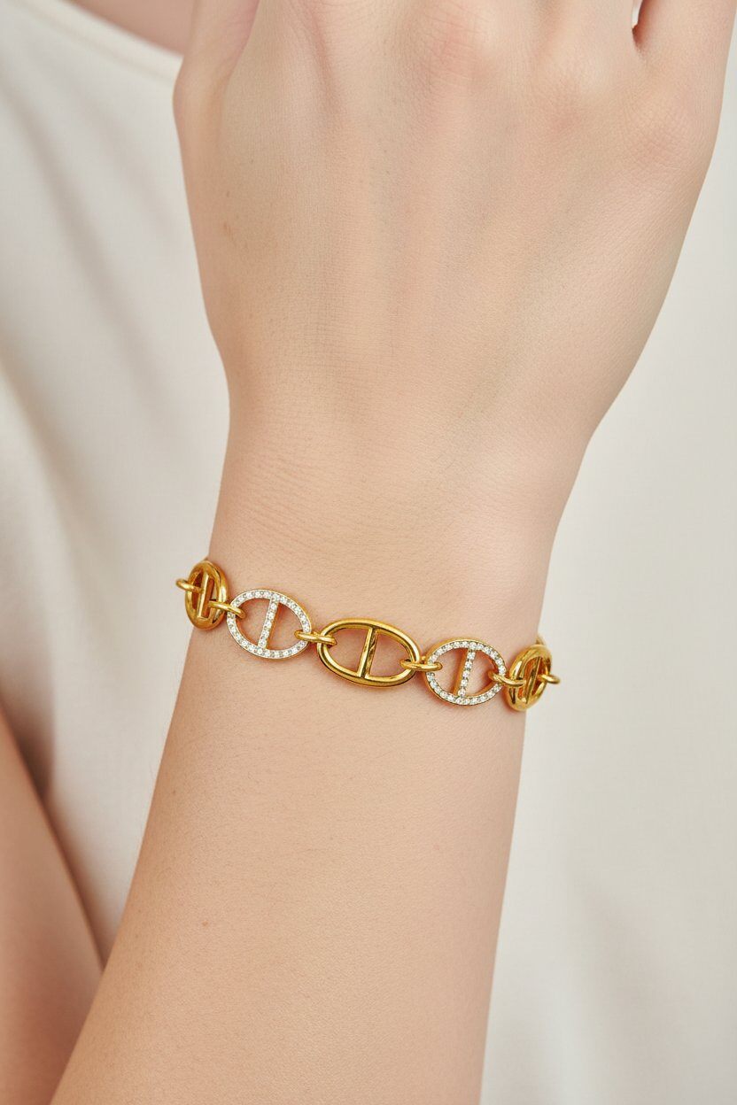 Mayorista Ella Ella - PULSERA DE ACERO INOXIDABLE