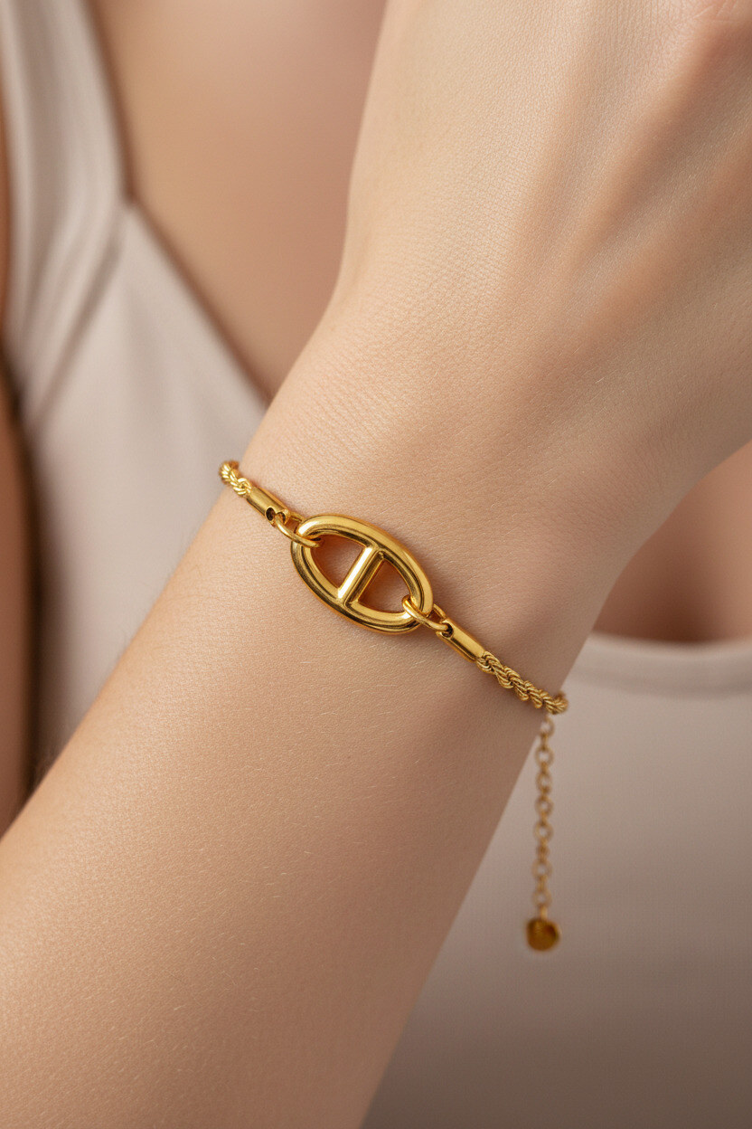 Mayorista Ella Ella - PULSERA DE ACERO INOXIDABLE