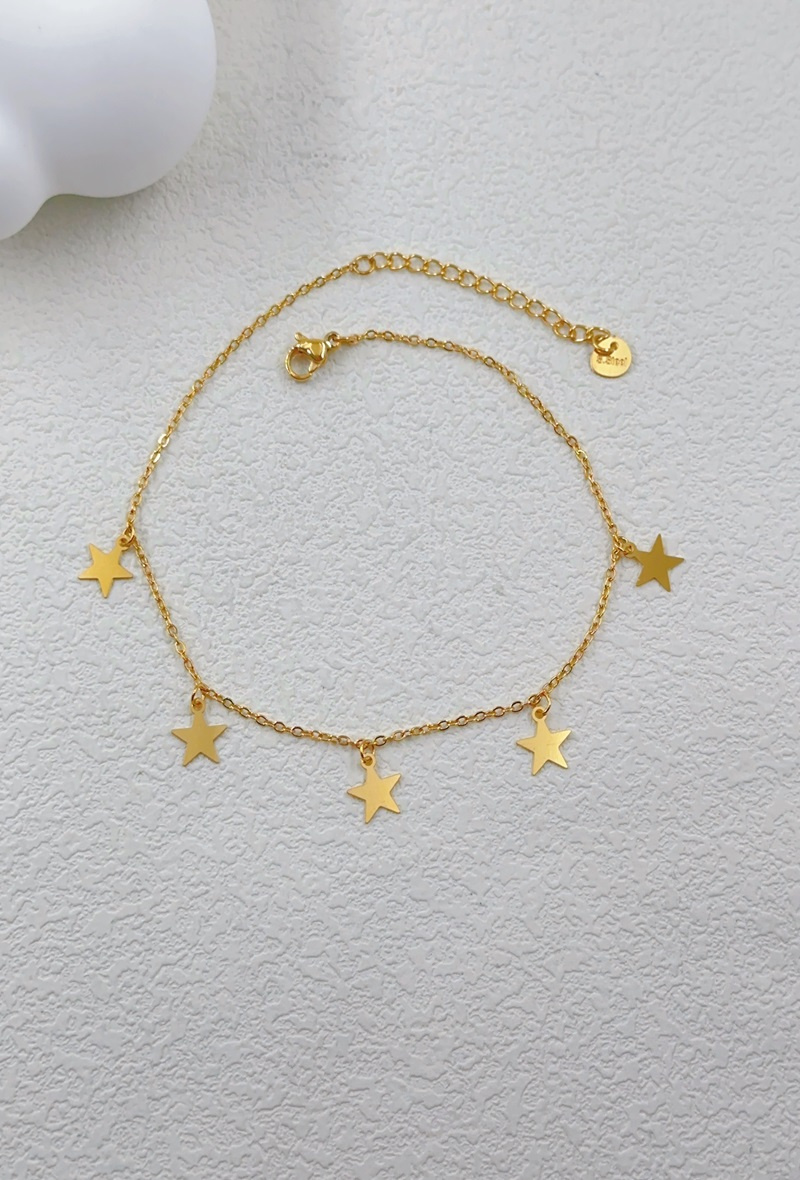 Grossiste Ella Ella - BRACELET DE CHEVILLE EN ACIER INOXYDABLE