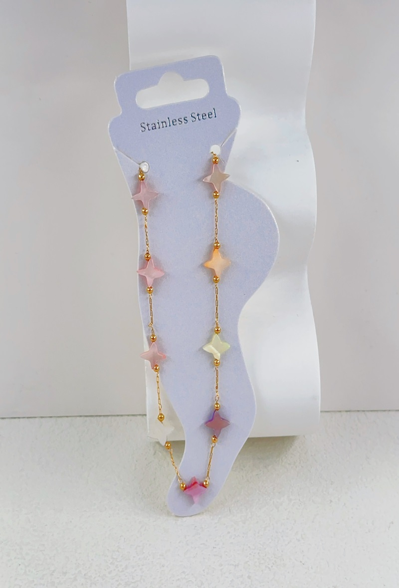 Mayorista Ella Ella - PULSERA DE TOBILLO DE ACERO INOXIDABLE