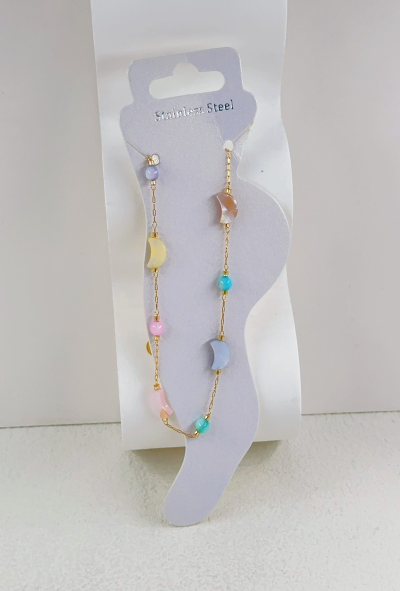 Mayorista Ella Ella - PULSERA DE TOBILLO DE ACERO INOXIDABLE