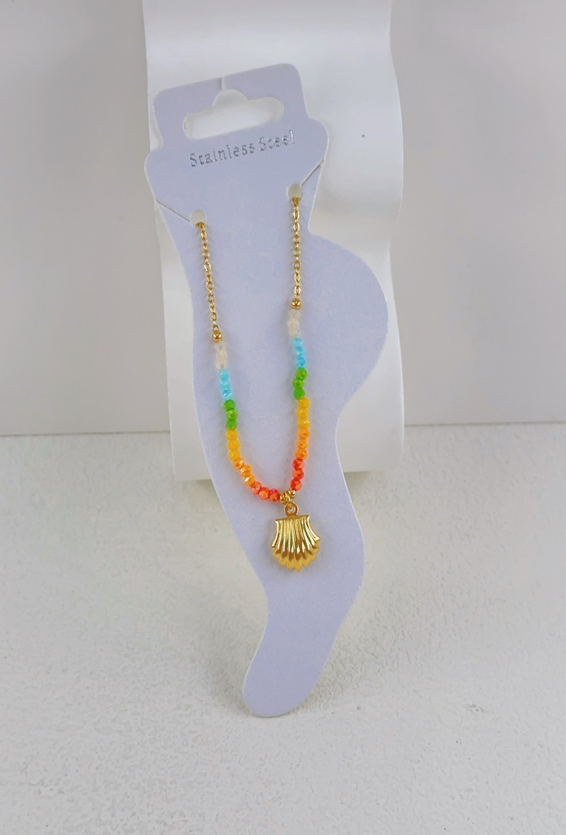 Mayorista Ella Ella - PULSERA DE TOBILLO DE ACERO INOXIDABLE
