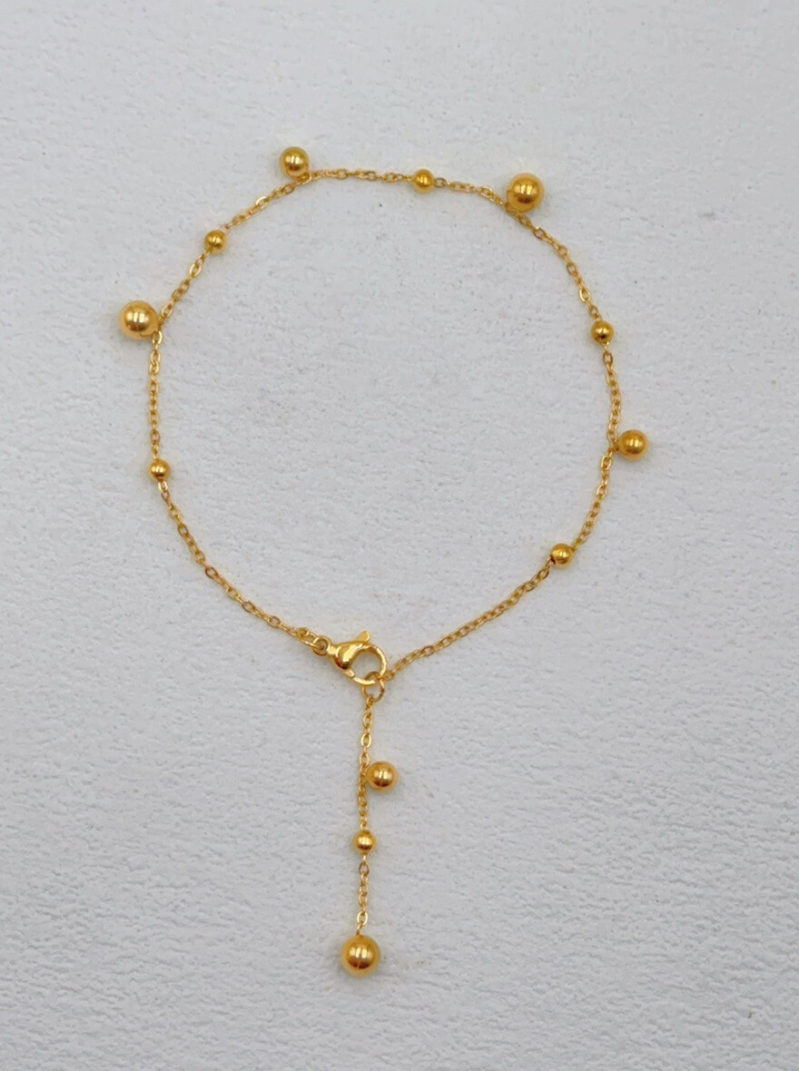 Mayorista Ella Ella - PULSERA DE TOBILLO DE ACERO INOXIDABLE