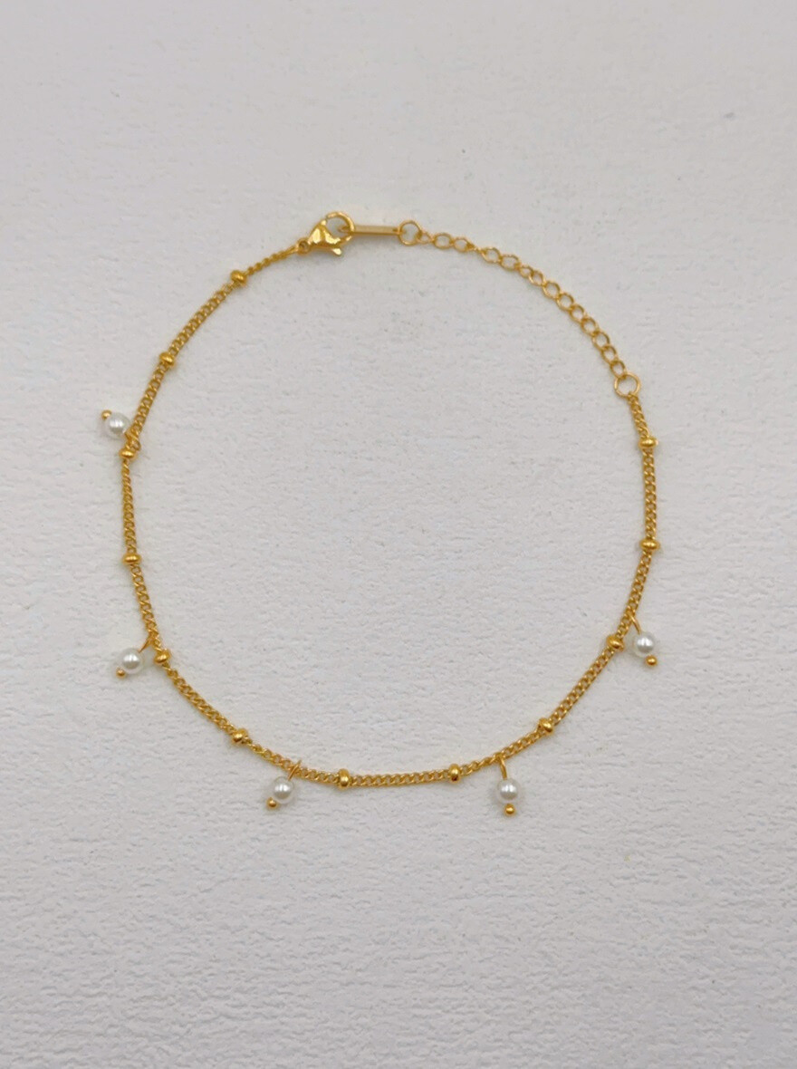 Mayorista Ella Ella - PULSERA DE TOBILLO DE ACERO INOXIDABLE