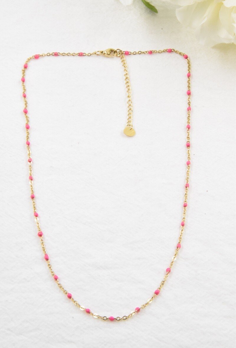 Wholesaler Ella Ella - NECKLACE IN STAINLESS STEEL