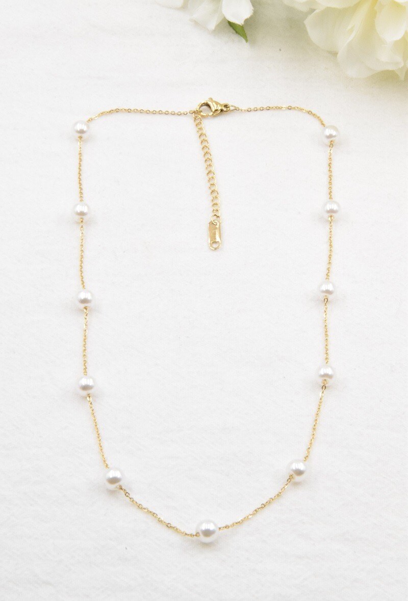 Grossiste Ella Ella - COLLIER EN ACIER INOXYDABLE