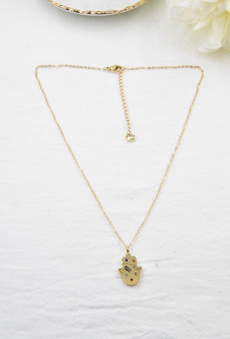 Grossiste Ella Ella - Collier en acier inoxydable