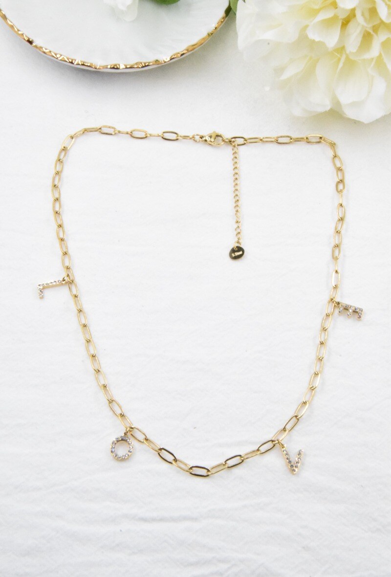 Grossiste Ella Ella - Collier en acier inoxydable