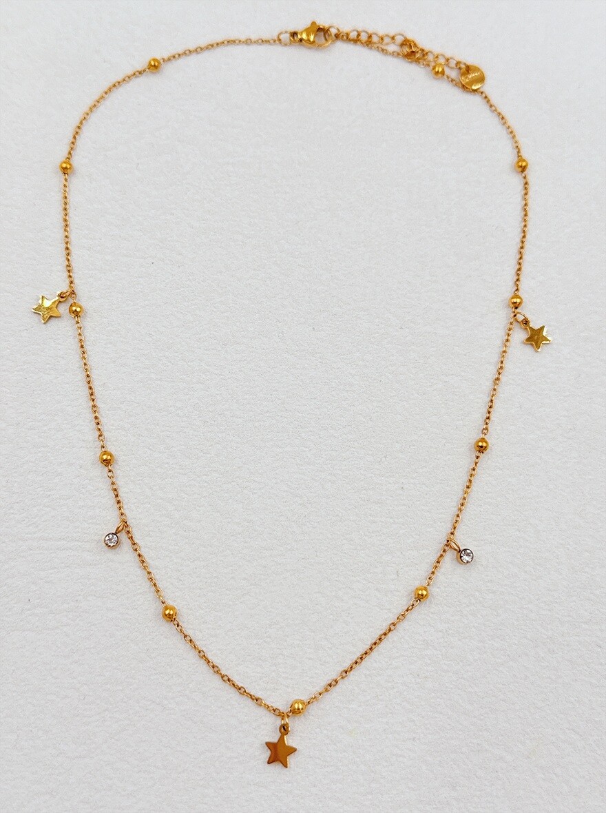 Mayorista Ella Ella - COLLAR DE ACERO INOXIDABLE