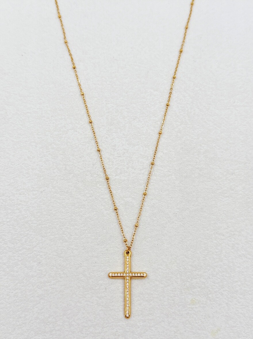 Grossiste Ella Ella - COLLIER EN ACIER INOXYDABLE