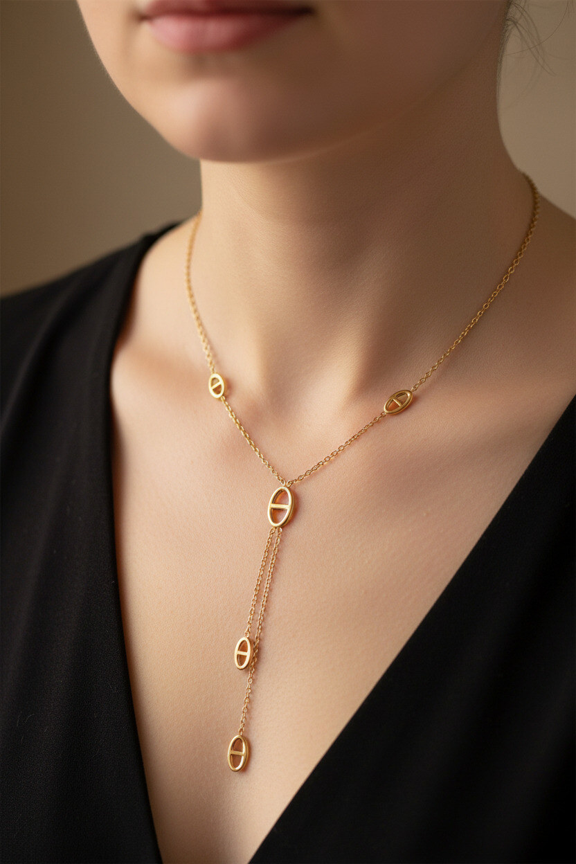 Mayorista Ella Ella - COLLAR DE ACERO INOXIDABLE