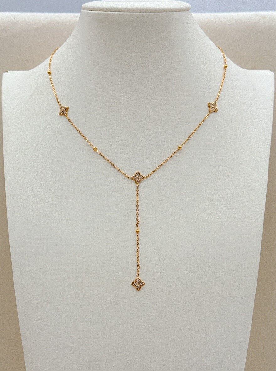 Mayorista Ella Ella - COLLAR EN Y DE ACERO INOXIDABLE
