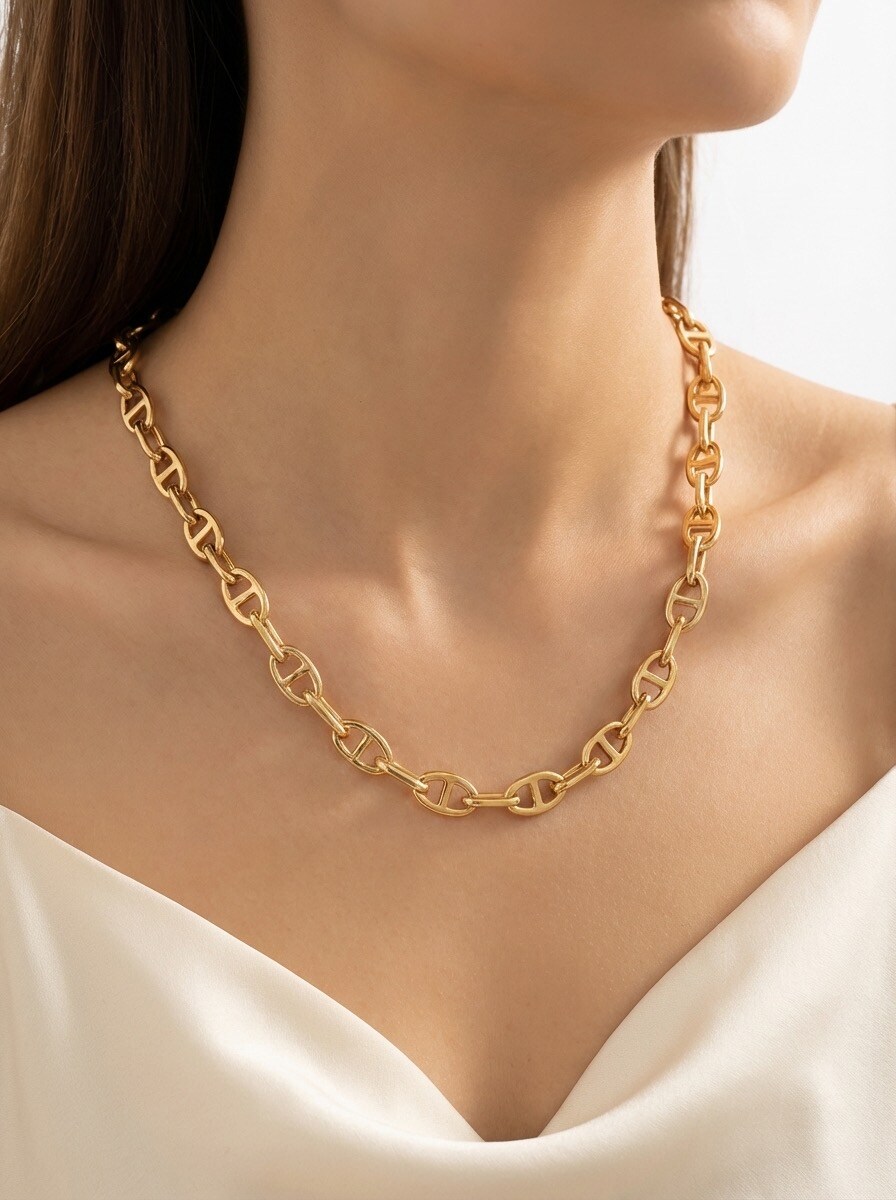 Mayorista Ella Ella - COLLAR DE ACERO INOXIDABLE