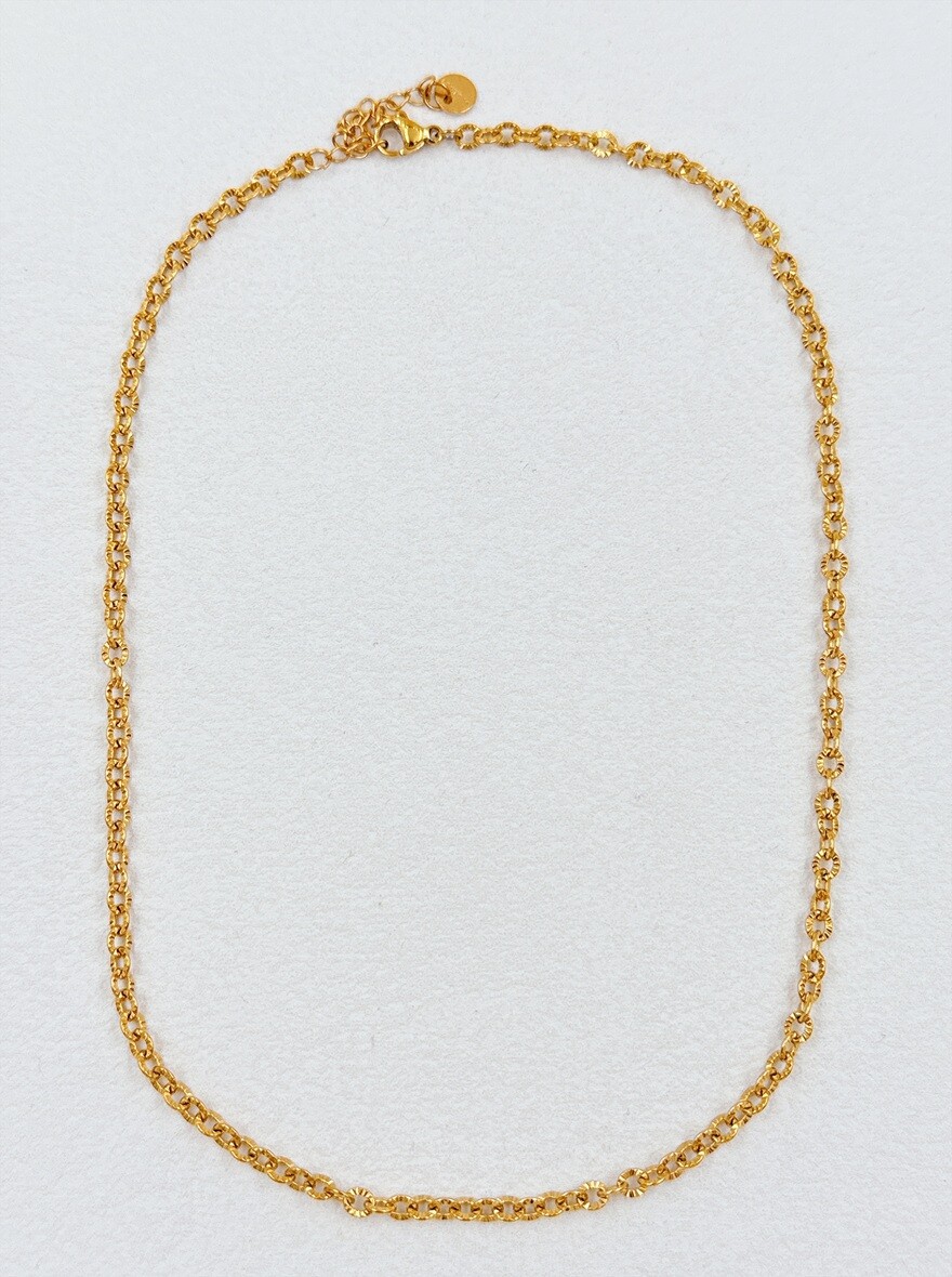 Mayorista Ella Ella - COLLAR DE ACERO INOXIDABLE