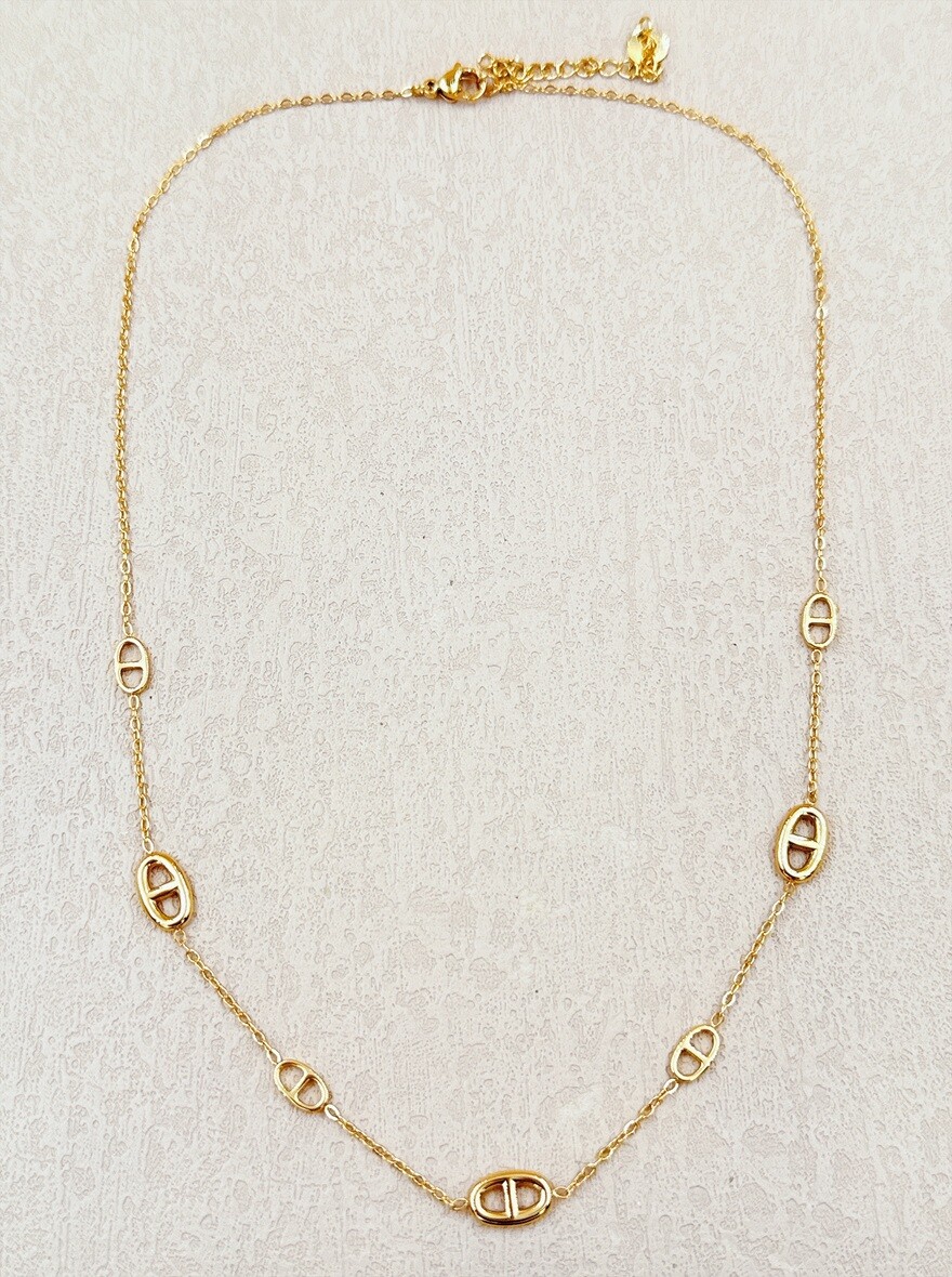 Mayorista Ella Ella - COLLAR DE ACERO INOXIDABLE