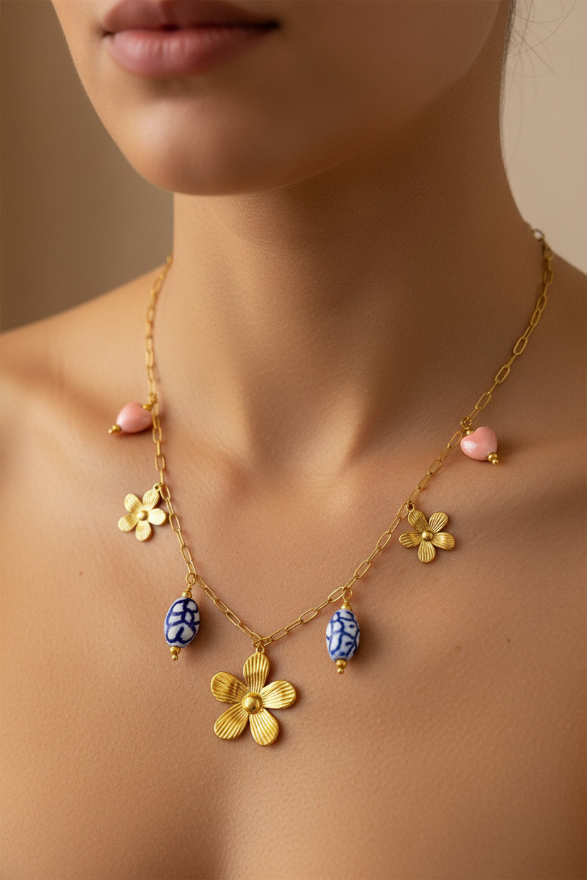 Grossiste Ella Ella - COLLIER EN ACIER INOXYDABLE