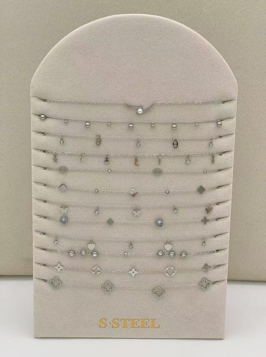 Großhändler Ella Ella - SET AUS EDELSTAHL-HALSKETTEN