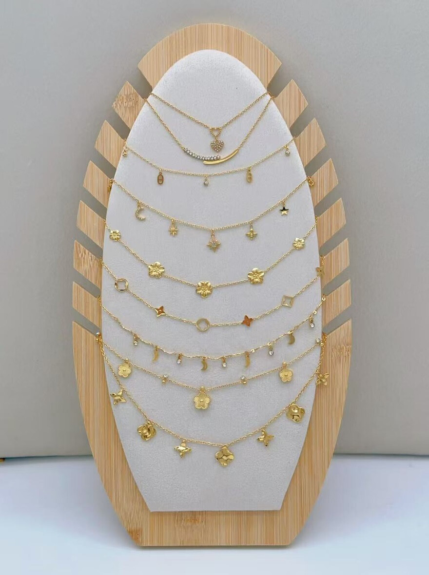 Großhändler Ella Ella - SET AUS EDELSTAHL-HALSKETTEN