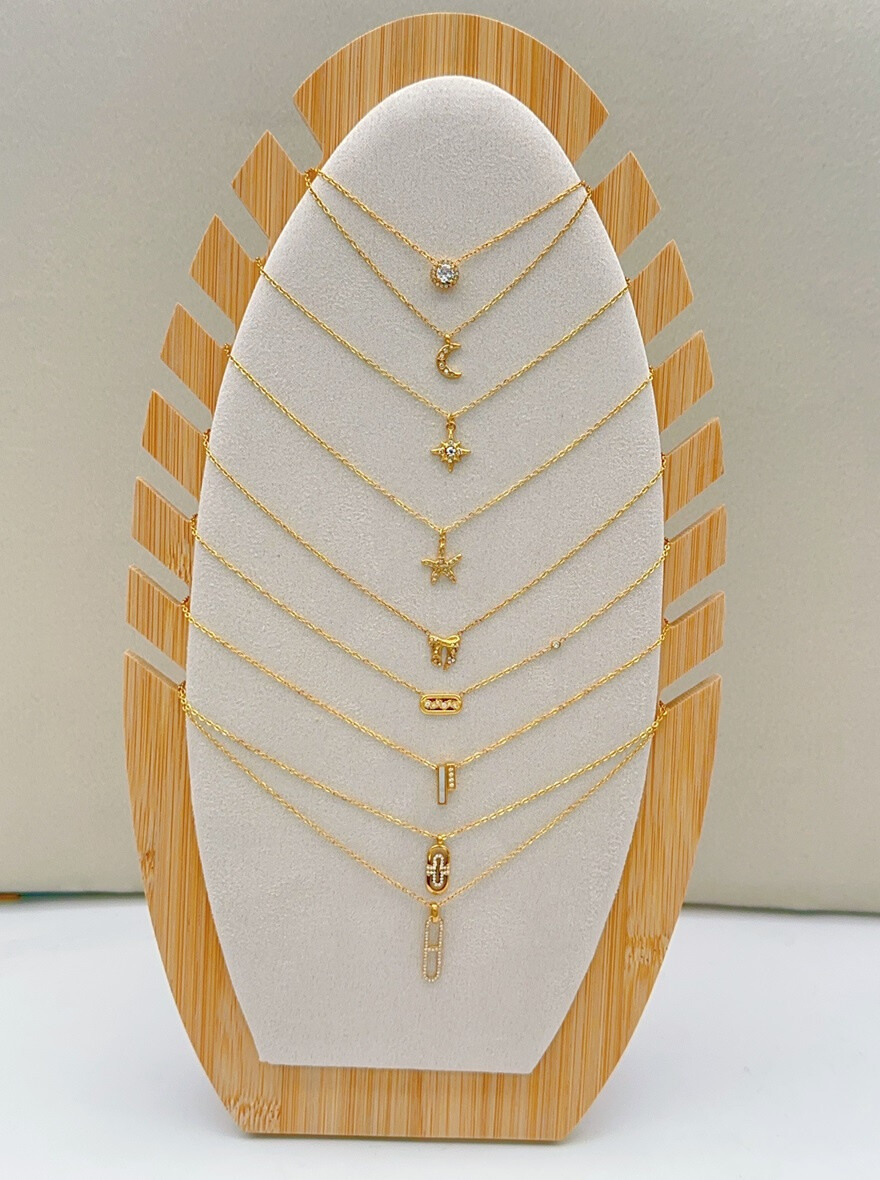 Großhändler Ella Ella - SET AUS EDELSTAHL-HALSKETTEN