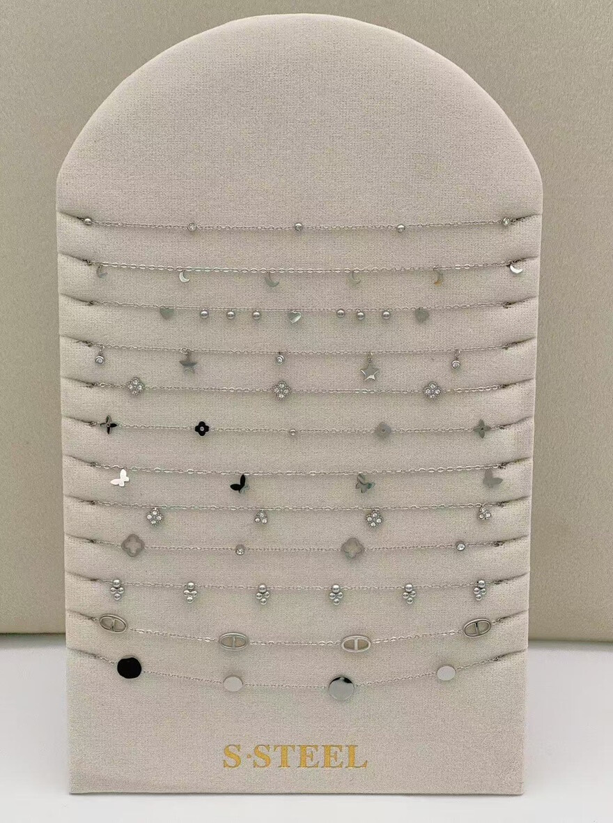 Großhändler Ella Ella - SET AUS EDELSTAHL-HALSKETTEN