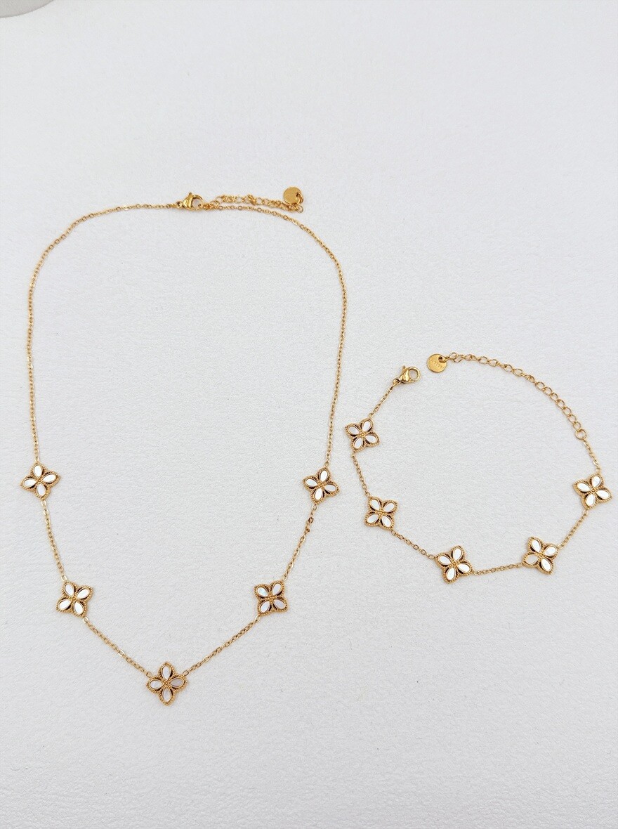 Großhändler Ella Ella - SCHMUCKSET AUS EDELSTAHL