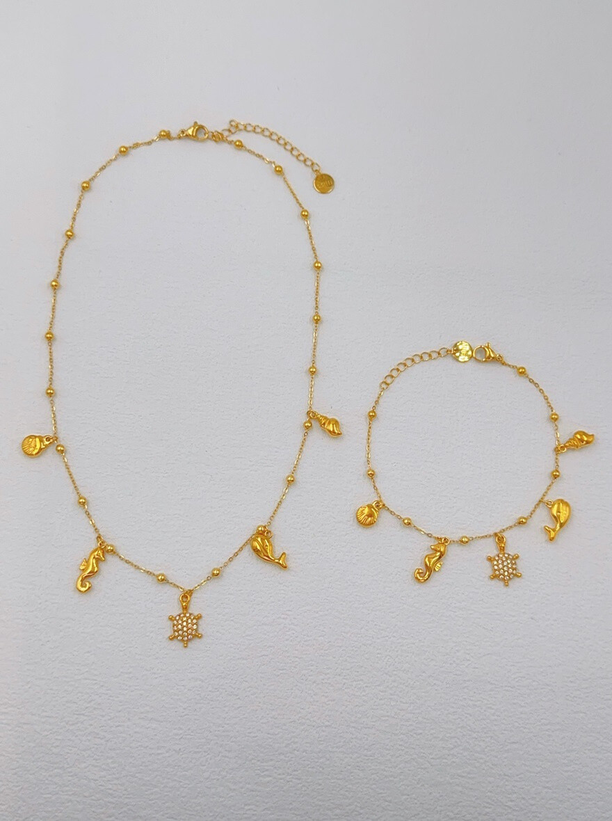 Großhändler Ella Ella - EDELSTAHL-SCHMUCKSET