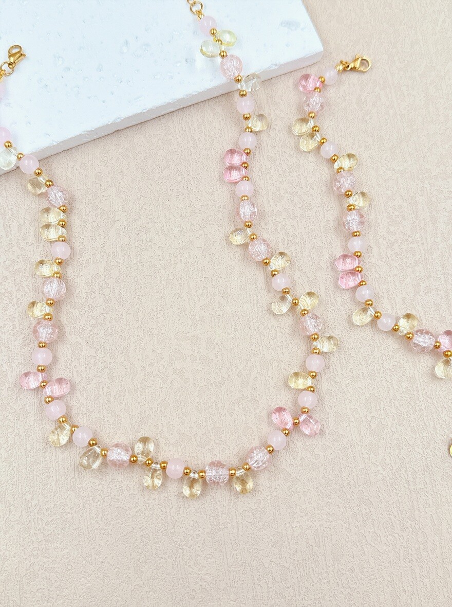 Mayorista Ella Ella - CONJUNTO DE JOYAS DE ACERO INOXIDABLE
