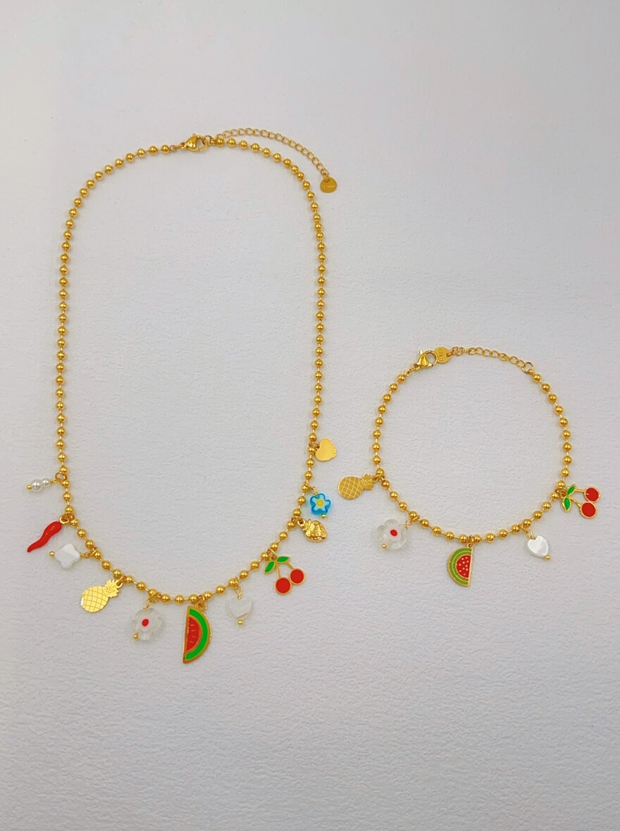 Großhändler Ella Ella - EDELSTAHL-SCHMUCKSET